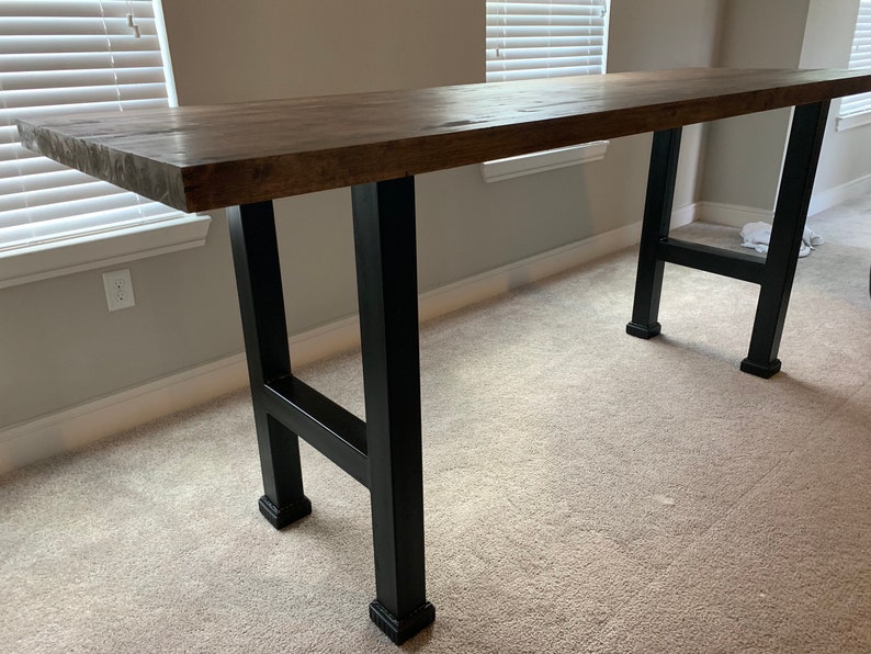 Custom Bar Height Table Etsy