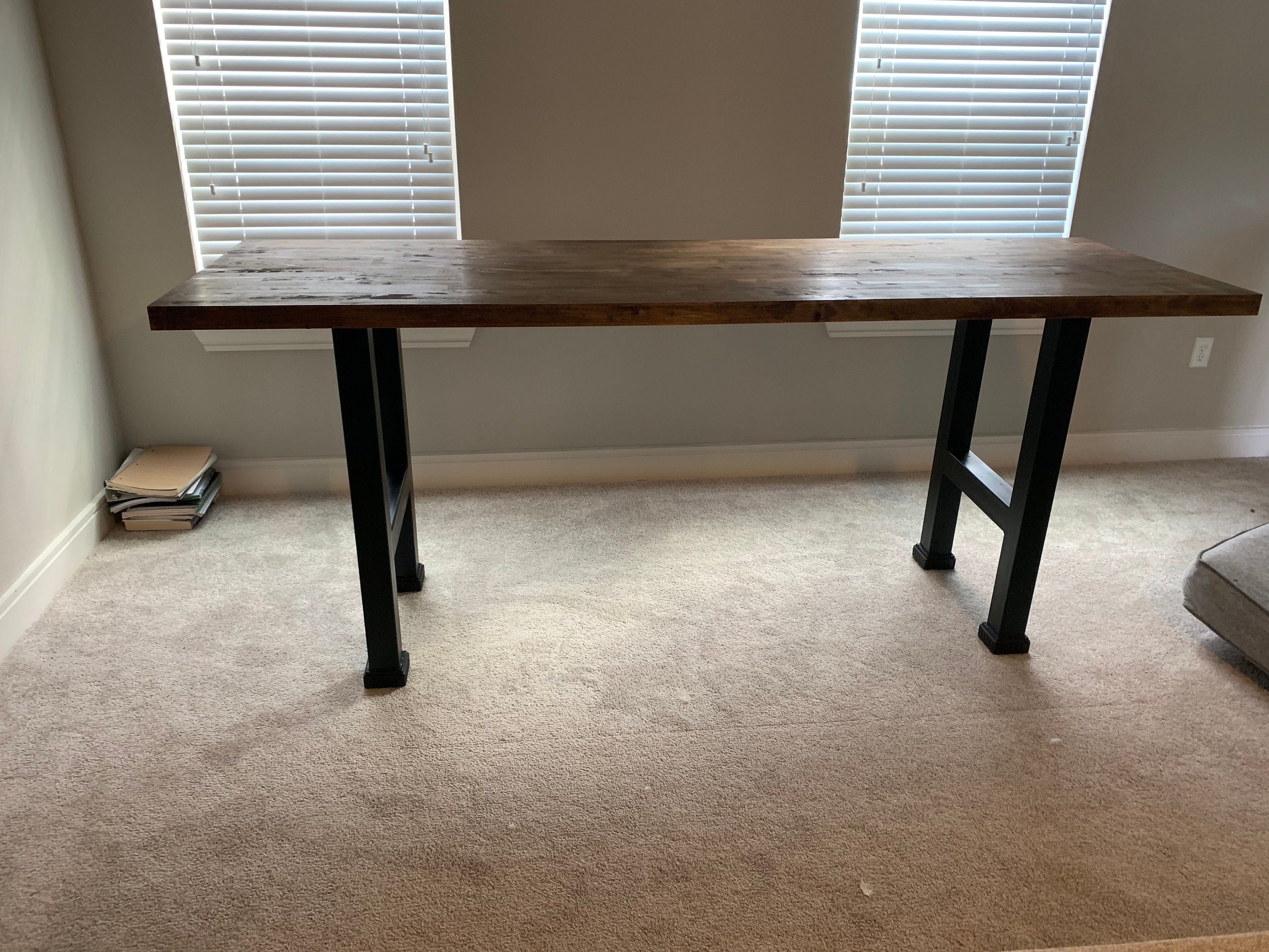 Custom Bar Height Table Etsy