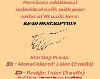 Purchase Additional Nails - READ DESCRIPTION