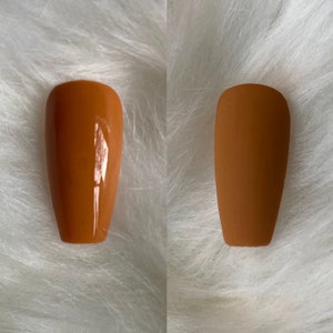 Caramel (Light Brown/Tan Press-on Nails)
