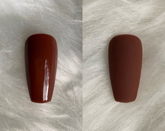 Cocoa (Brown Press-on Nails)