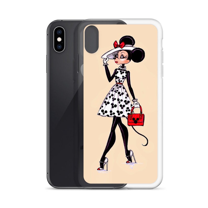 Minnie Mouse Disney Art Case iPhone 12 Pro Max iPhone X iPhone Etsy