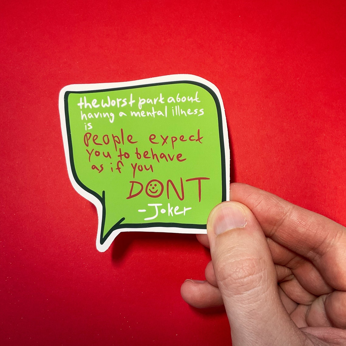 Colección completa de pegatinas de salud mental Etsy