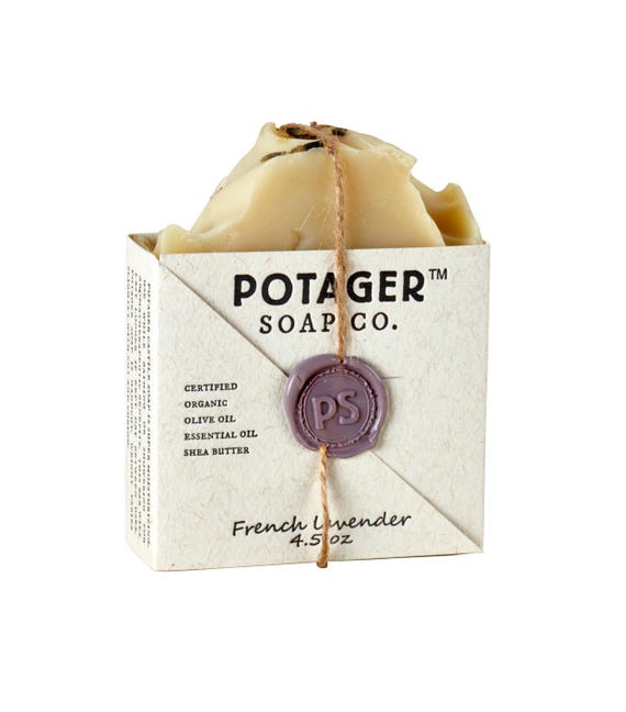 Pick Your FAVORITE Scent - Handcrafted Organic Soap: All-Natural Cold Process, 1 bar is 4.5oz