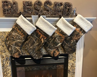 Realtree Max 4 Camo Christmas Stocking