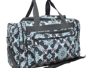 Quatro Vine Duffle Bag Luggage NGIL Monogram Personalized