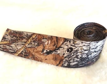 5 yards Licensed Mossy Oak Break Up Camoflauge Gross Grain Ribbon