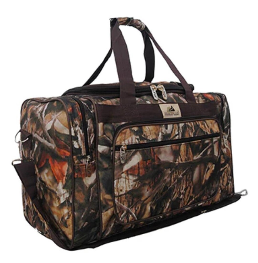 Camo Duffle Bag Luggage NGIL Monogram Personalized Etsy