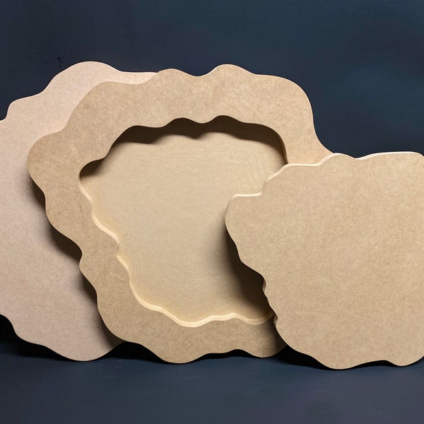 MDF GEODE Malbrettform 19mm verschiedene Größe