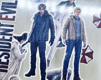 Adesivo Vinile Personalizzato Per Xbox One - Tema RESIDENT EVIL 2, Pellicola Protettiva Decalcomania