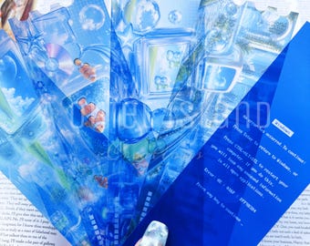 Frutiger Aero Bookmark | Nostalgic Tech Translucent Bookmark Collection