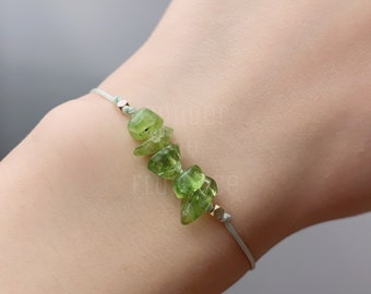 Jan&Dee Original Natural Peridot Olivine Irregular 925 Silver Crystal Bracelet Healing Balance Bangle Jan&Dee Original Natural Peridot Olivine Irregular 925 Silver Crystal Bracelet Healing Balance Bangle