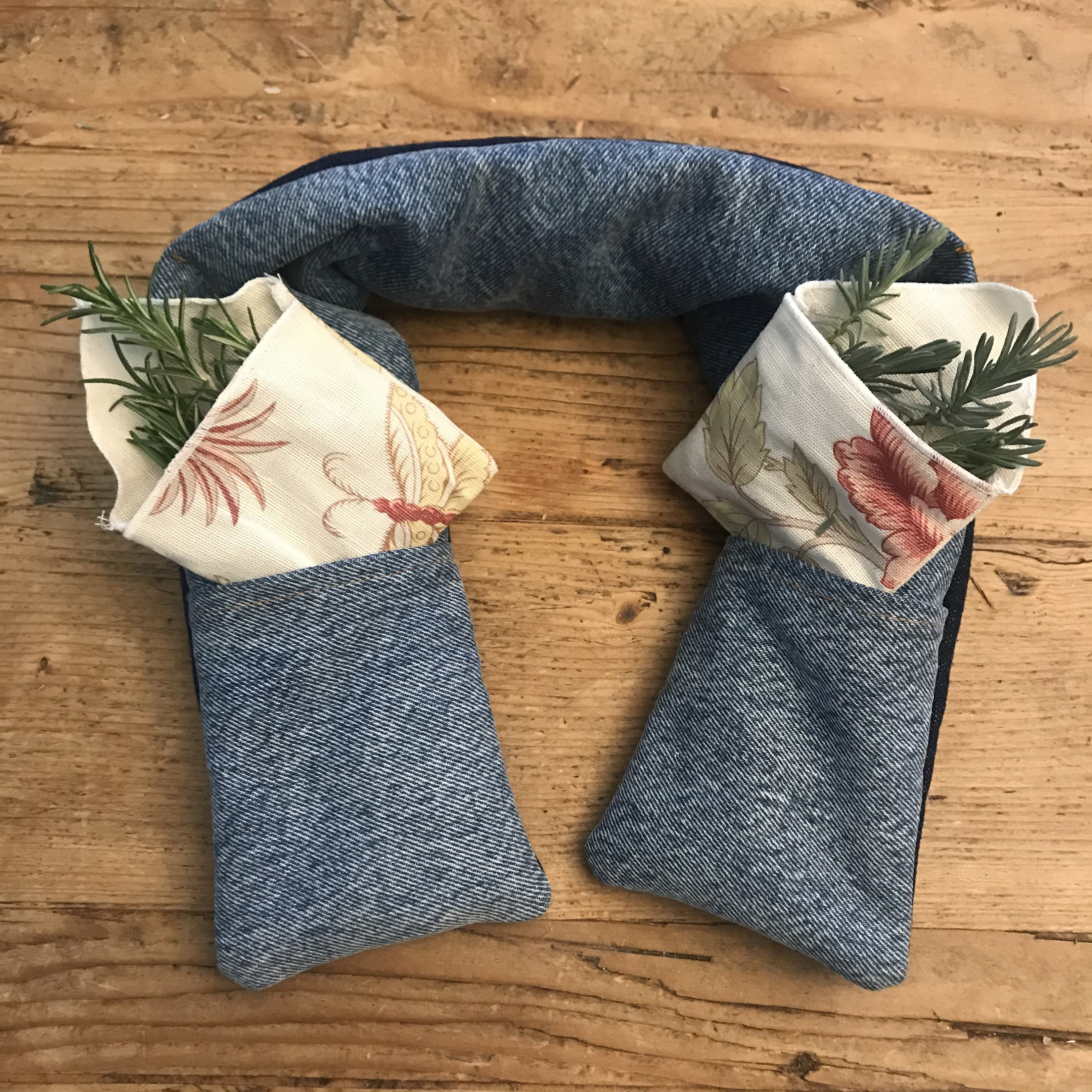 Aromatherapy Neck Wrap with Replaceable Sachet Pockets Etsy