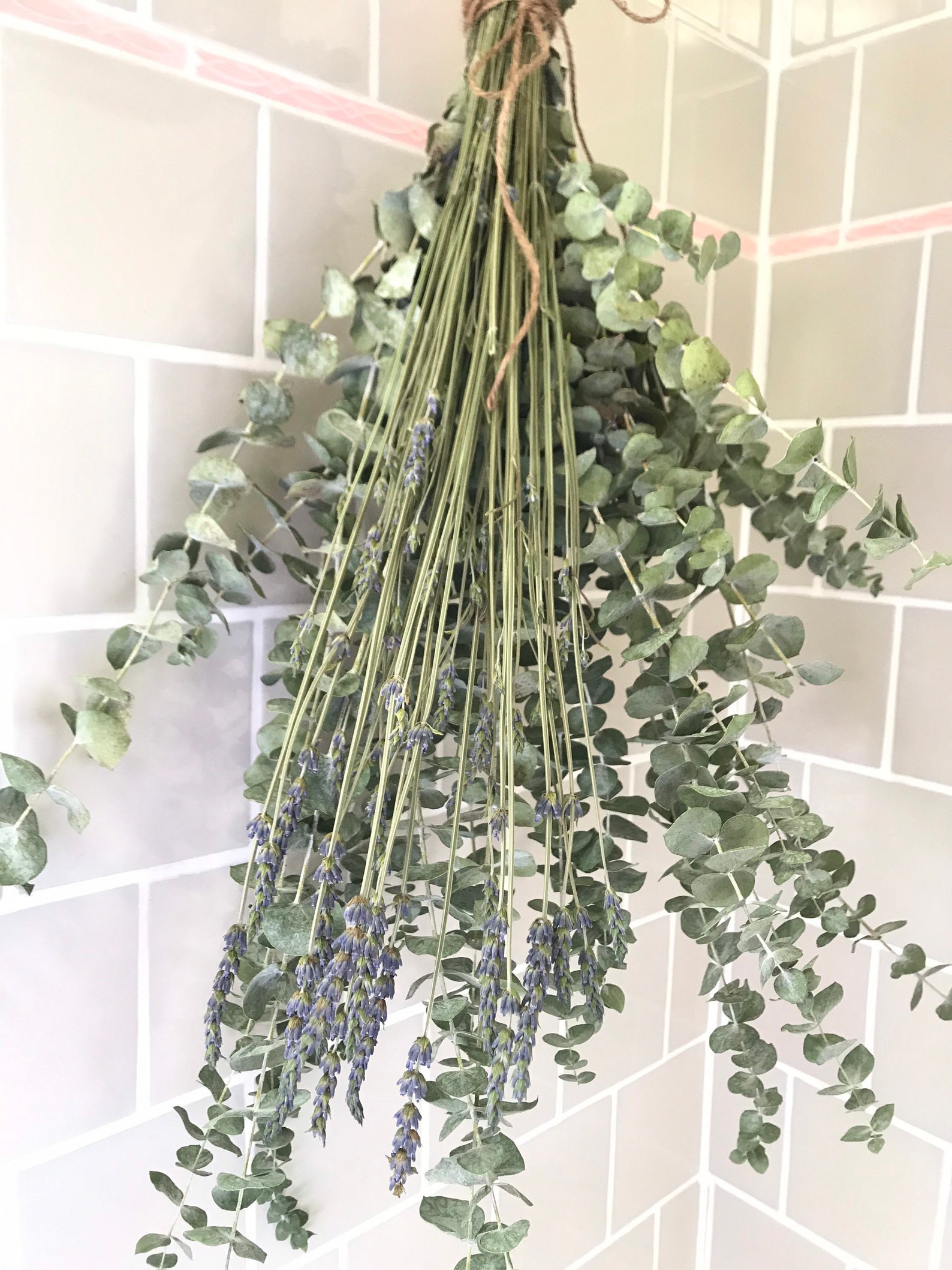 Eucalyptus Lavender Shower Bunch Eucalyptus Bouquet Etsy