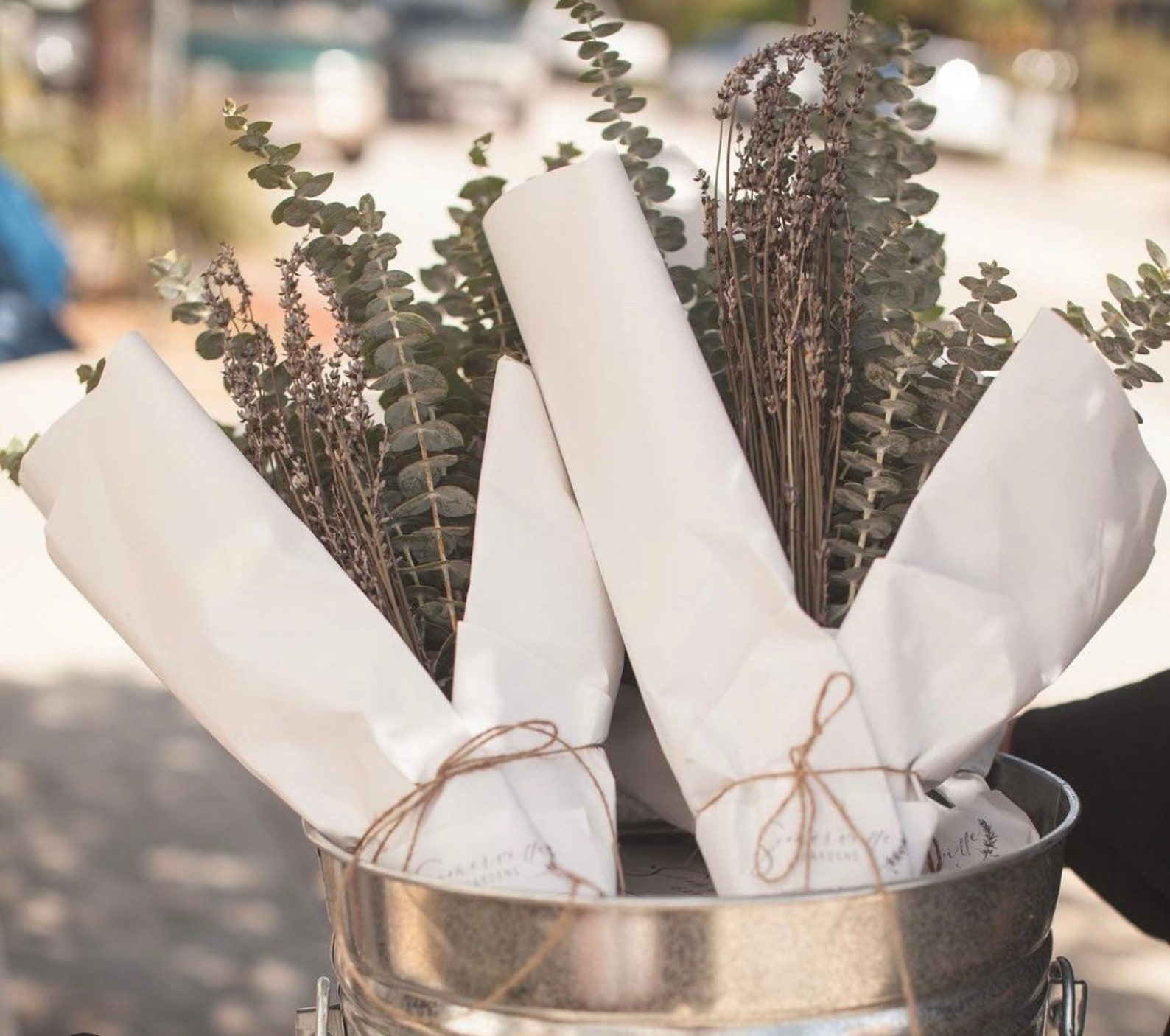 Eucalyptus Lavender Shower Bunch Eucalyptus Bouquet - Etsy