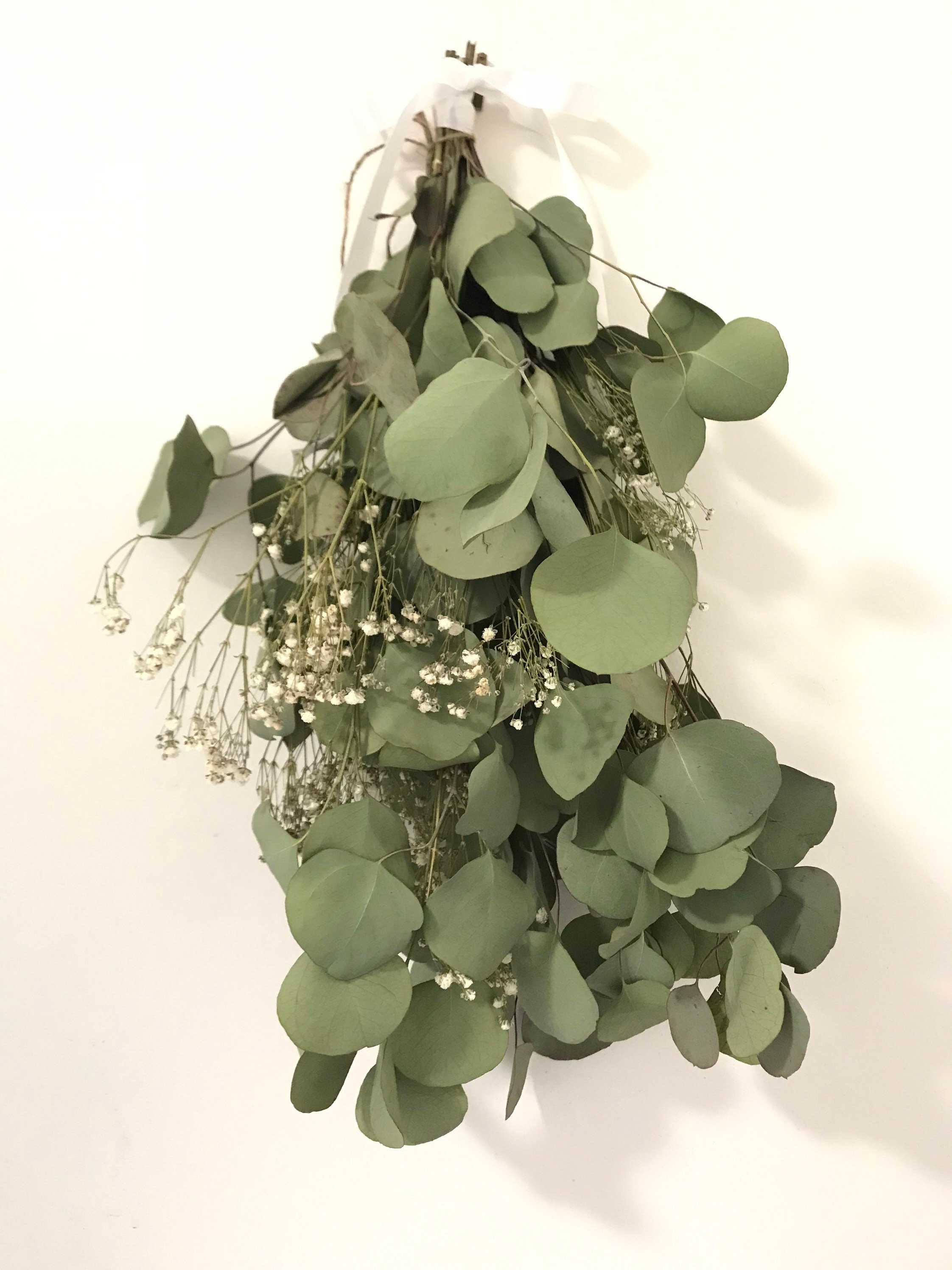  Spirit Up Art 12'' Artificial Baby Breath Flower Bouquet, 6 Fake  Gypsophila Flowers and 6 Silver Dollar Eucalyptus Bouquets for Bridal  Bridesmaid DIY Wedding Party Home Decoration Gifts : Home & Kitchen