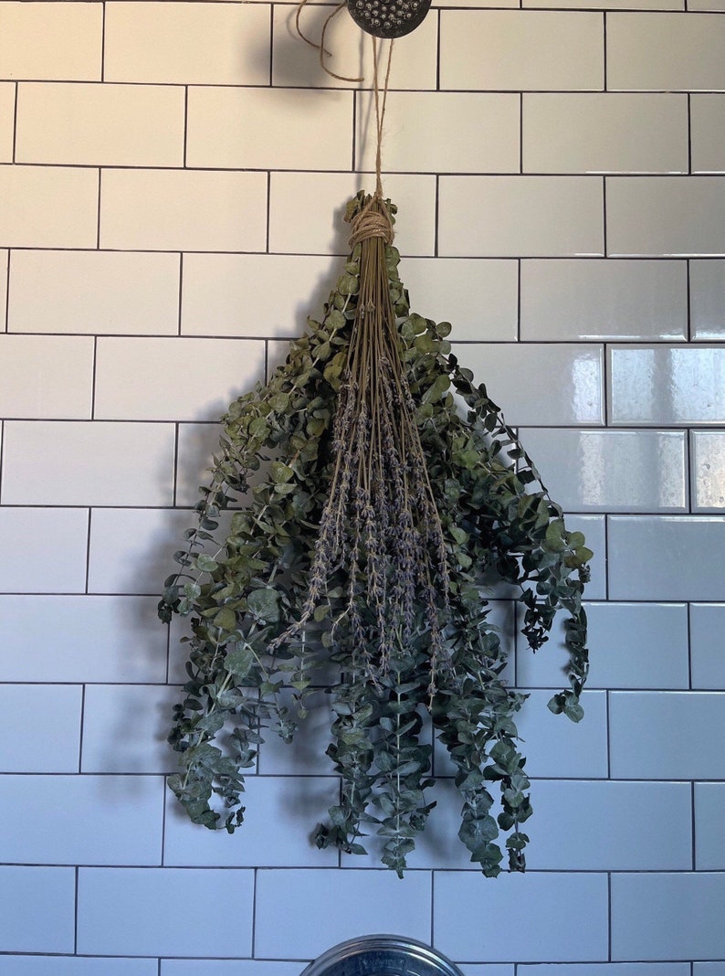 Eucalyptus Lavender Shower Bunch Eucalyptus Bouquet Etsy
