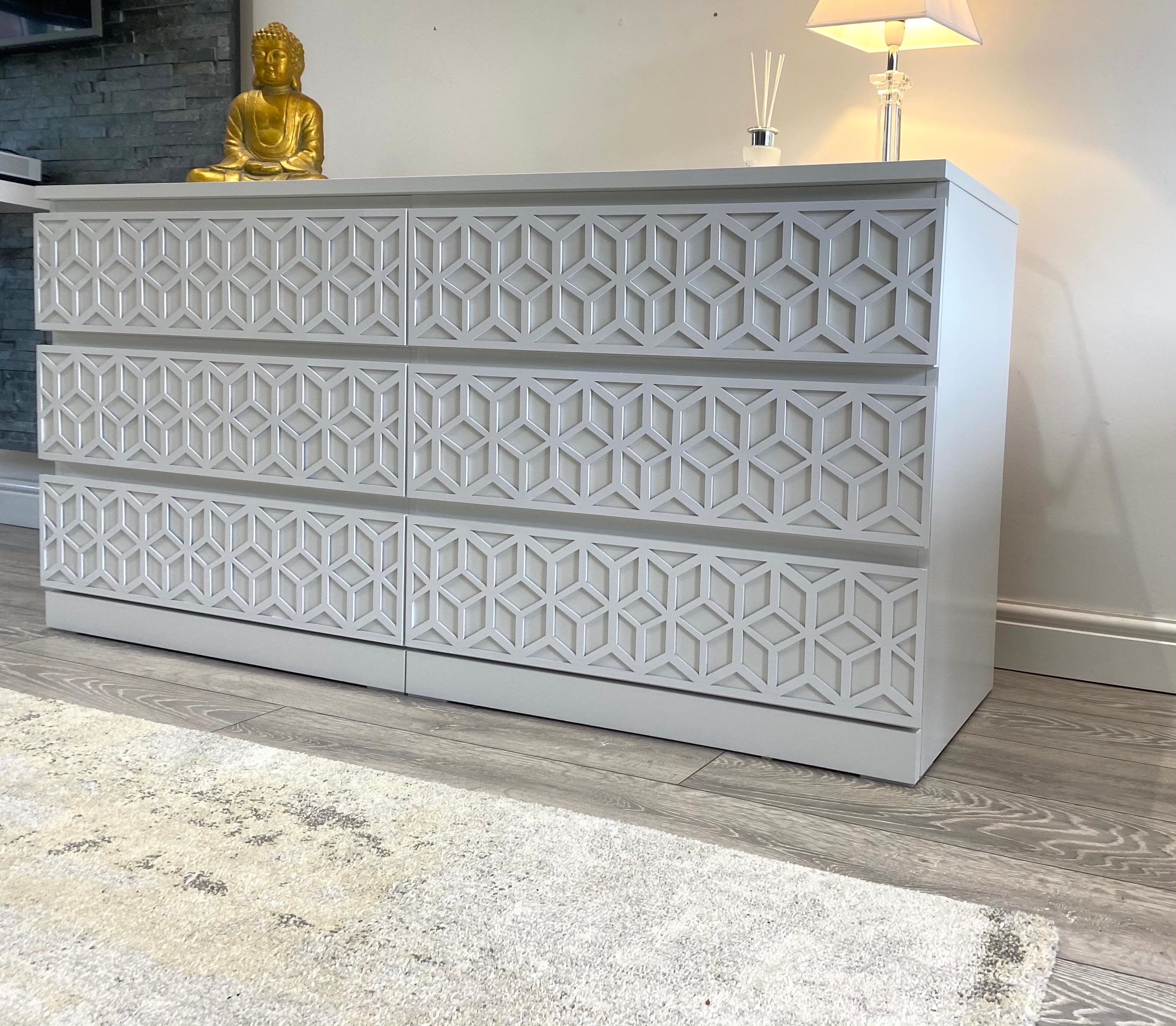 Malm Kit Furniture Overlay Furniture Decor Drawer Front Etsy UK