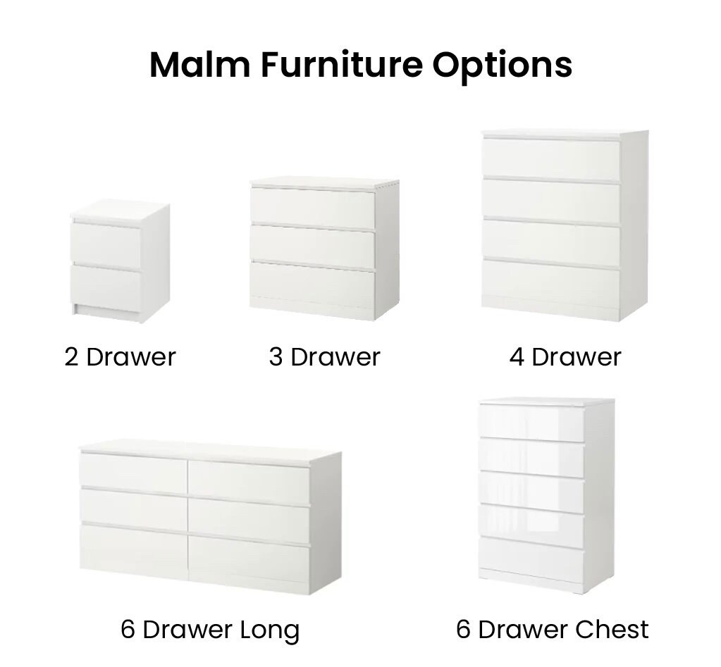 Malm Kit Furniture Overlay Furniture Decor Drawer Front Etsy UK