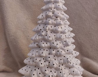 ceramic Bisque sill Christmas tree ready to paint