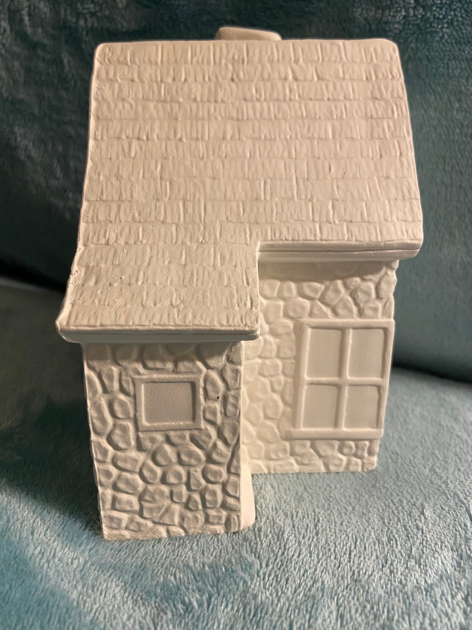 Ceramic bisque Christmas village toy store ready to paint Etsy
