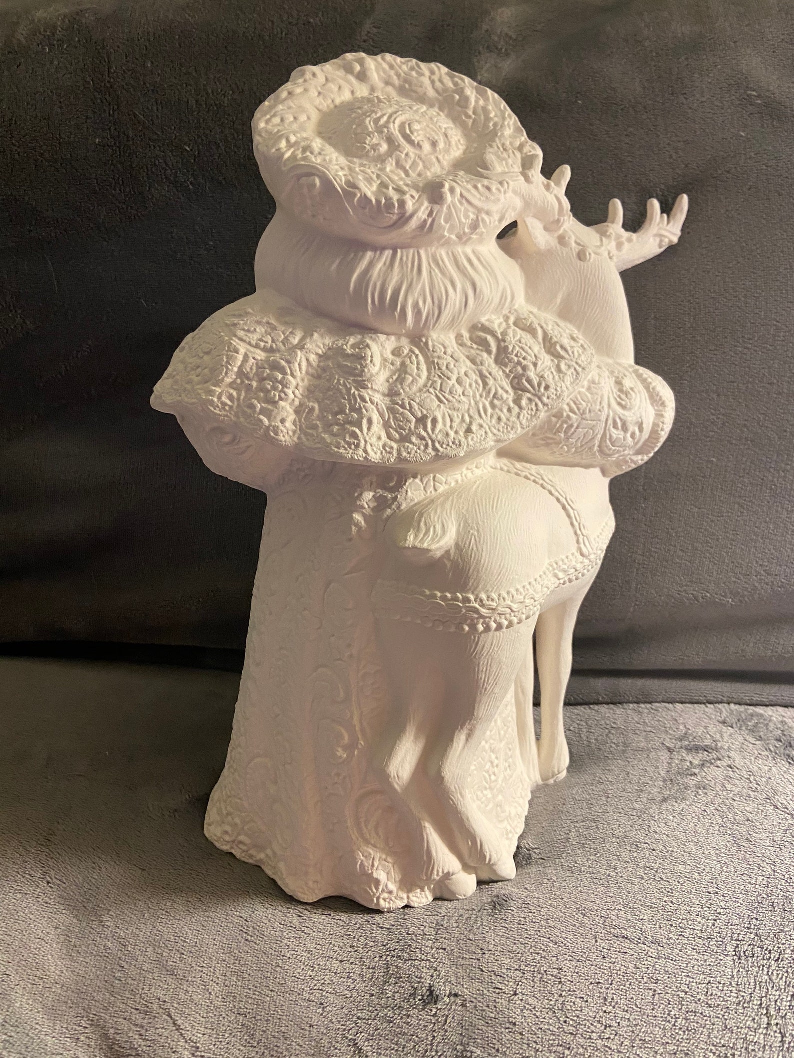 Ceramic bisque large gare old world Santa ready to paint Etsy