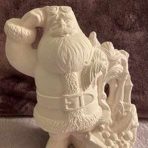 Gare Florida Santa Ceramic bisque ready to paint # 3666