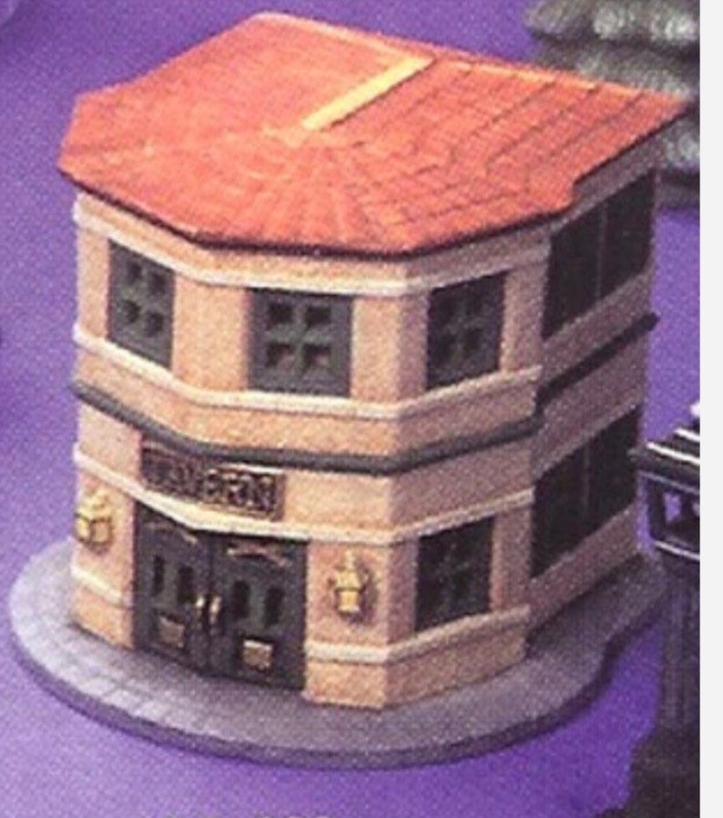 Ceramic Bisque Christmas Village Tavern Ready to Paint Etsy