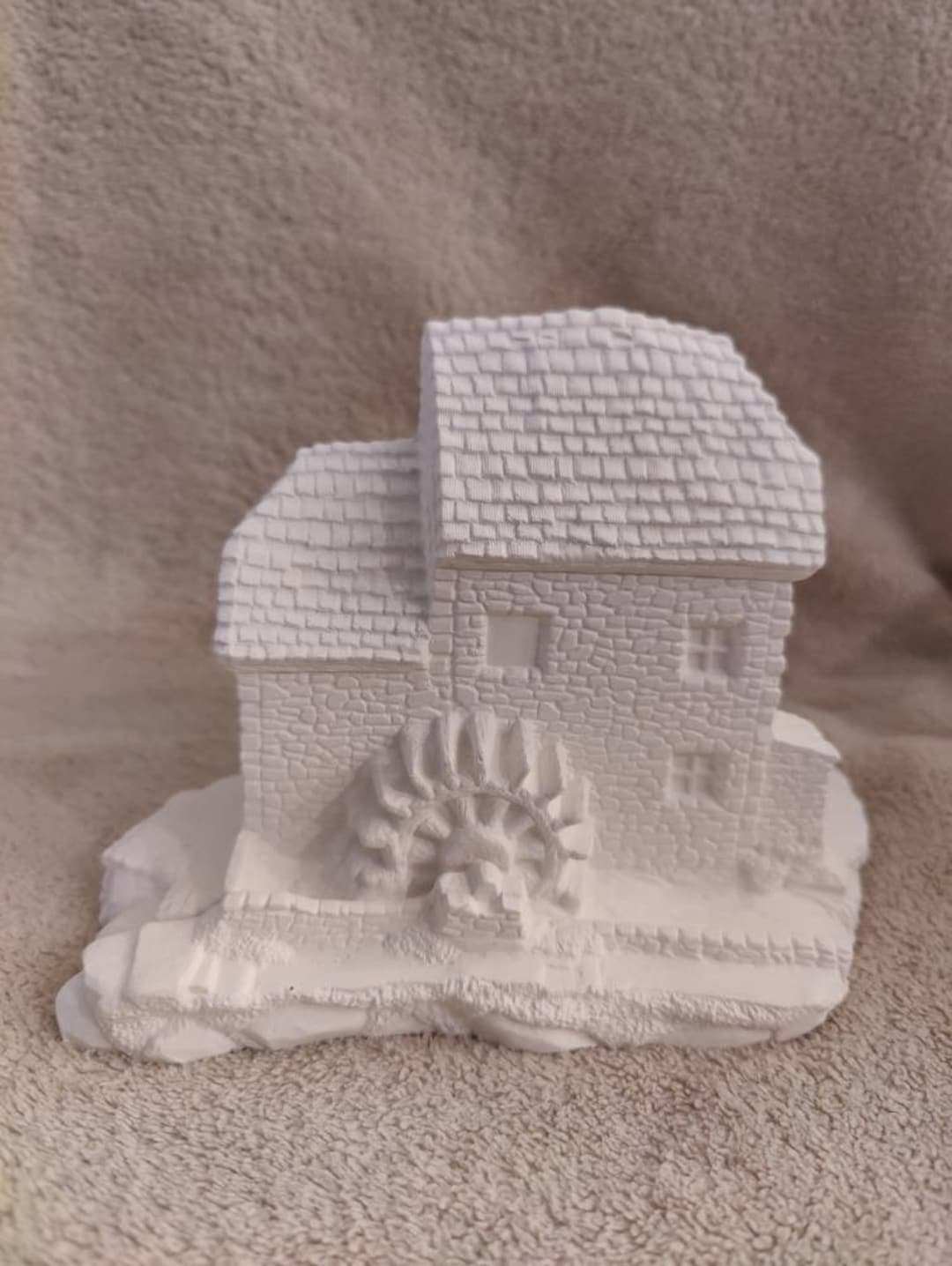 Ceramic Bisque Christmas Village Mill House Bready to Paint Etsy