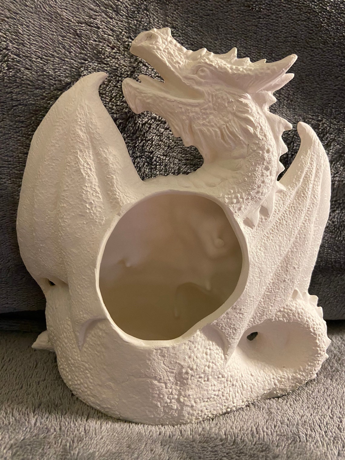 Ceramic Bisque Dragon Ready to Paint Etsy