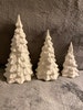 Ceramic bisque set of 3 Christmas trees ready to paint 