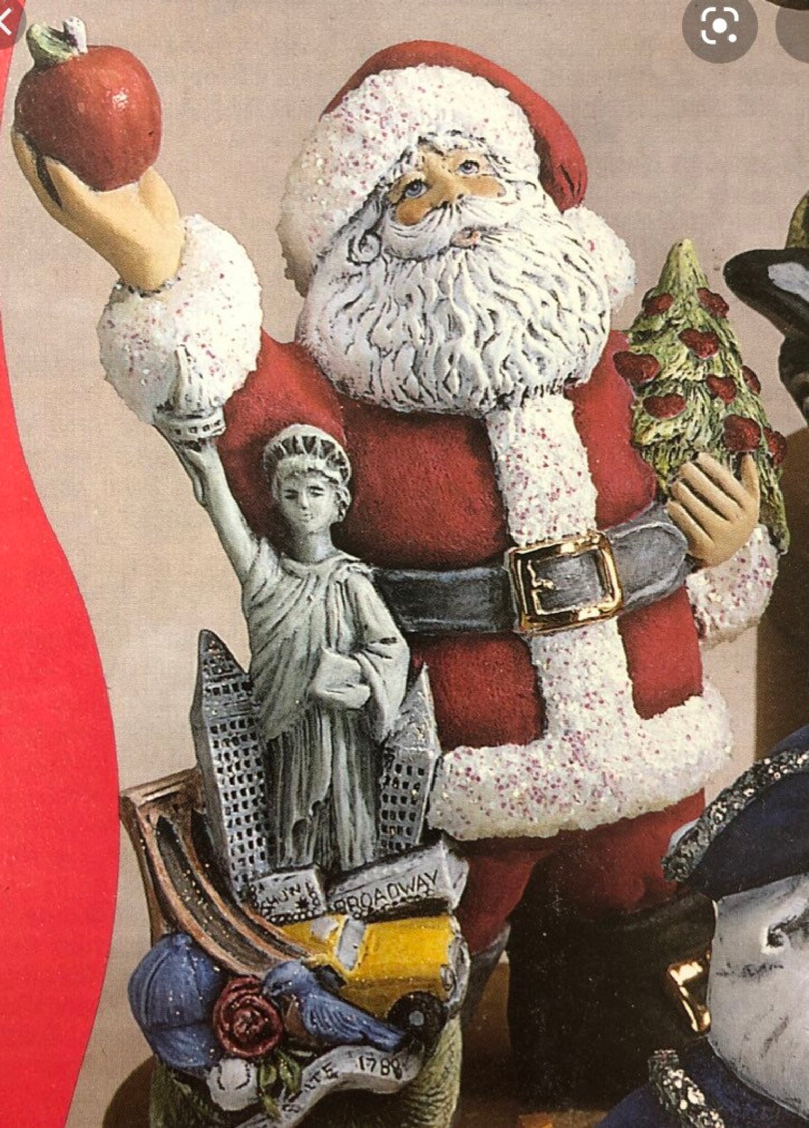 Gare New York Santa Ceramic Bisque Ready to Paint 3665 Etsy