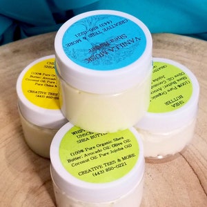 Pure Organic Scented and Unscented Shea Butter