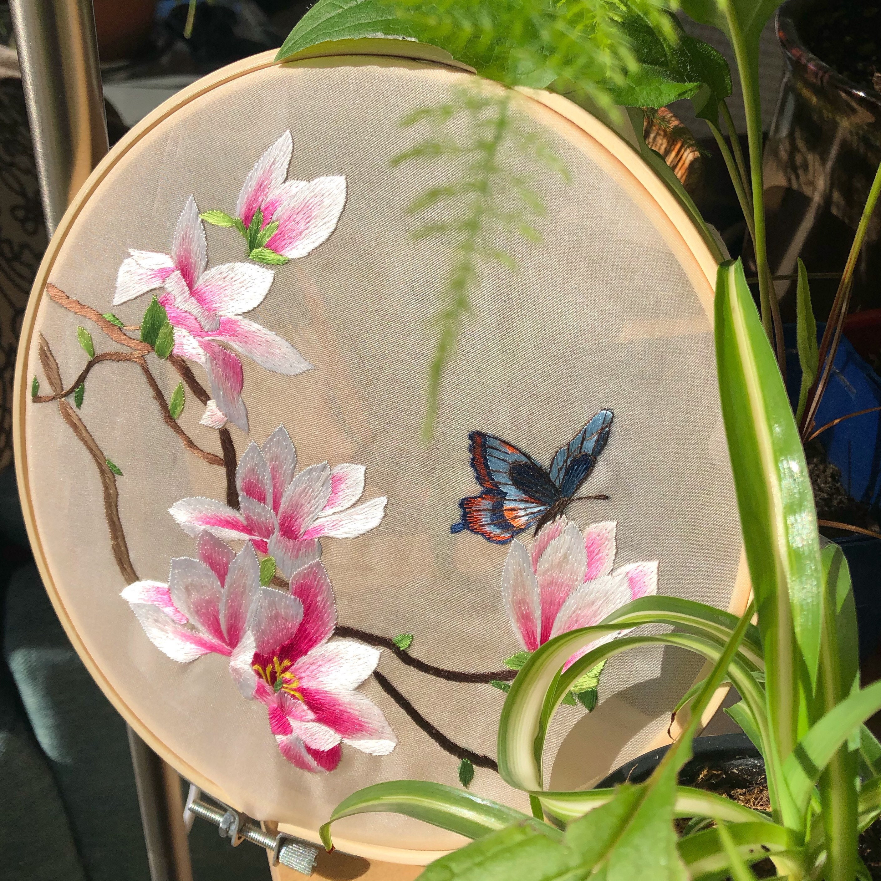 PDF DIY Chinese Style /oriental Hand Embroidery Hoop Art