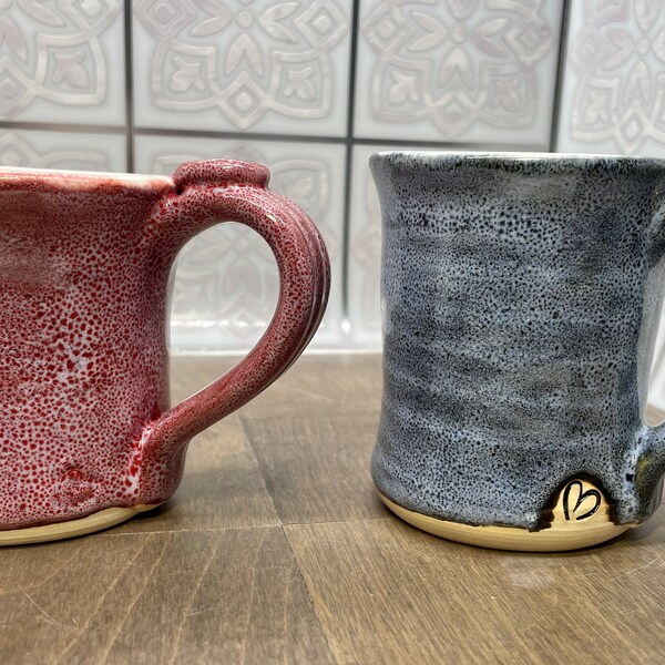 Coffee Mug Handmade stoneware completely lead free, food safe. Dishwasher, microwave Safe