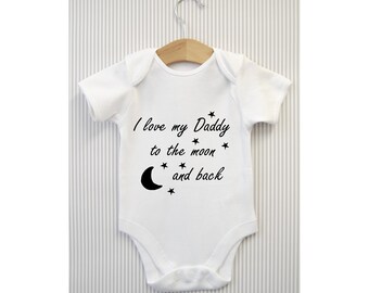 i love my daddy sleepsuit