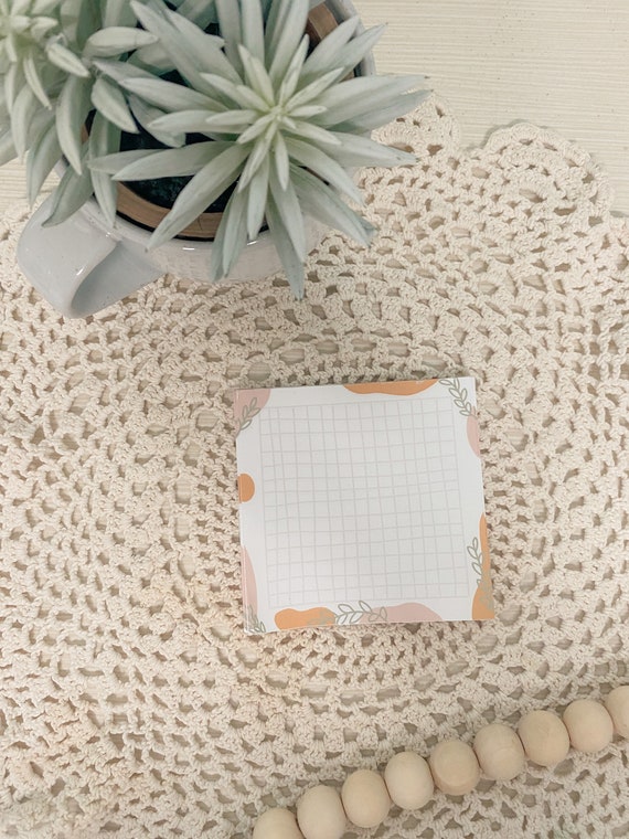 Notepads Cute Notepads Etsy