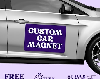 Custom Car Magnet: Personalized Vehicle Magnetic Sign