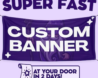 Personalized Vinyl Banner: Custom Party, Wedding, Business Sign