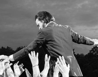 Nick Cave Giclee Photo Print - Nick Cave & the Bad Seeds - Vilnius/Lithuania 2022 - Live