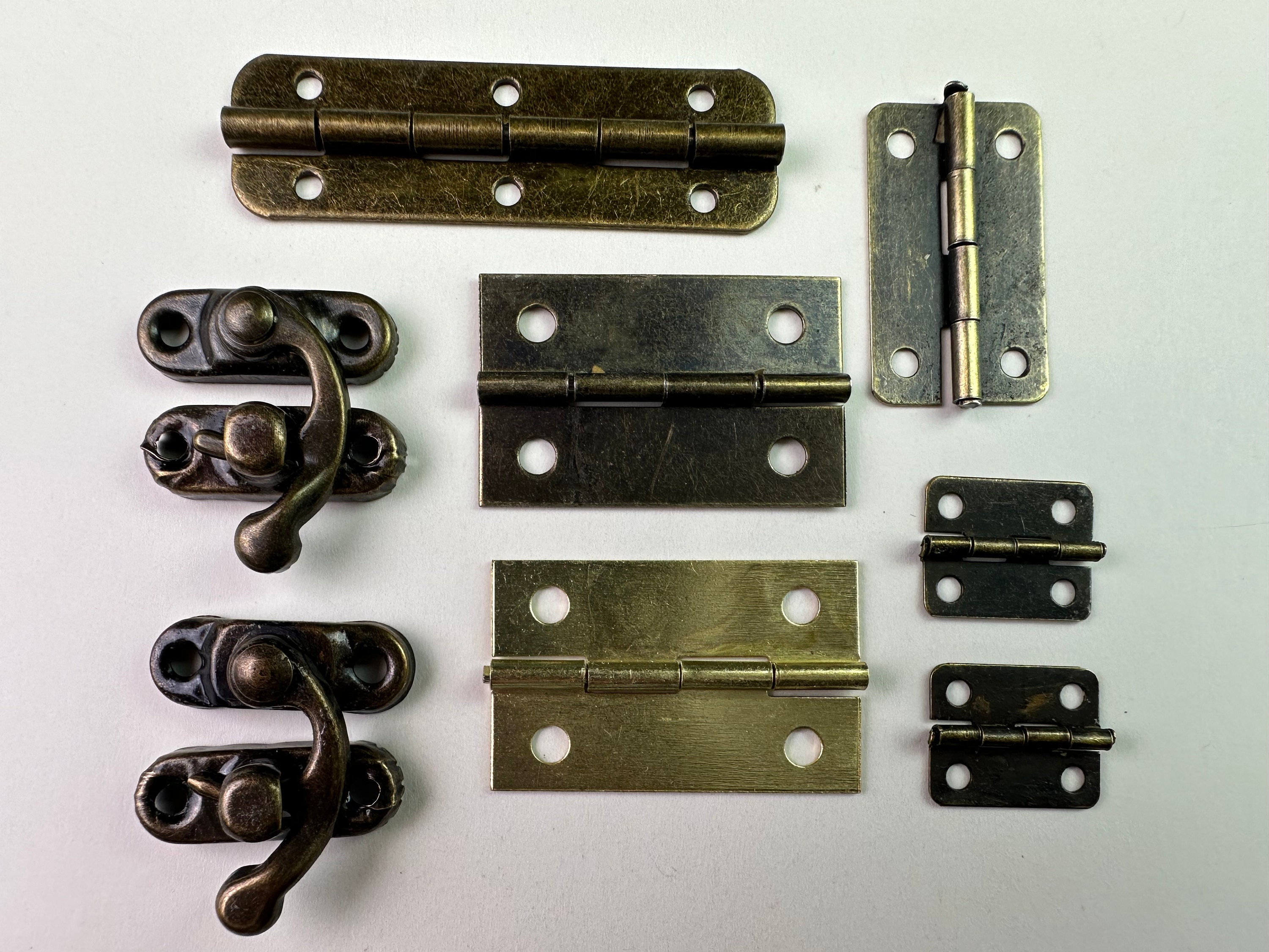 HINGES SMALL FOR BOXES 10x16mm 4-pcs - LCC