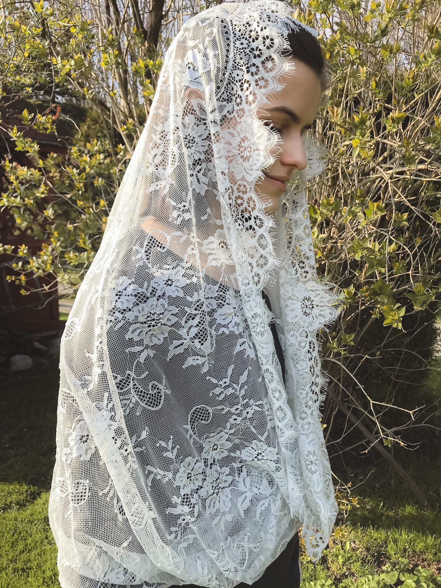 Authentic Goods Are Sold Online Learn More About Us Women Traditional Catholic Infinity Mantilla