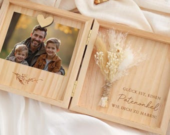 Patenonkel Geschenk- und Erinnerungsbox