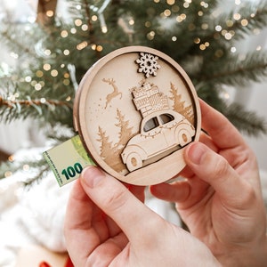 Geldgeschenk Weihnachten - Geldgeschenke zu Weihnachten - Weihnachtsgeschenke Geld - Weihnachtliche Geldgeschenke
