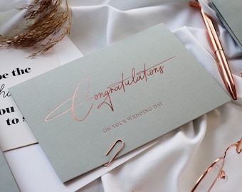 Congratulations on your wedding day card - Congratulations wedding card