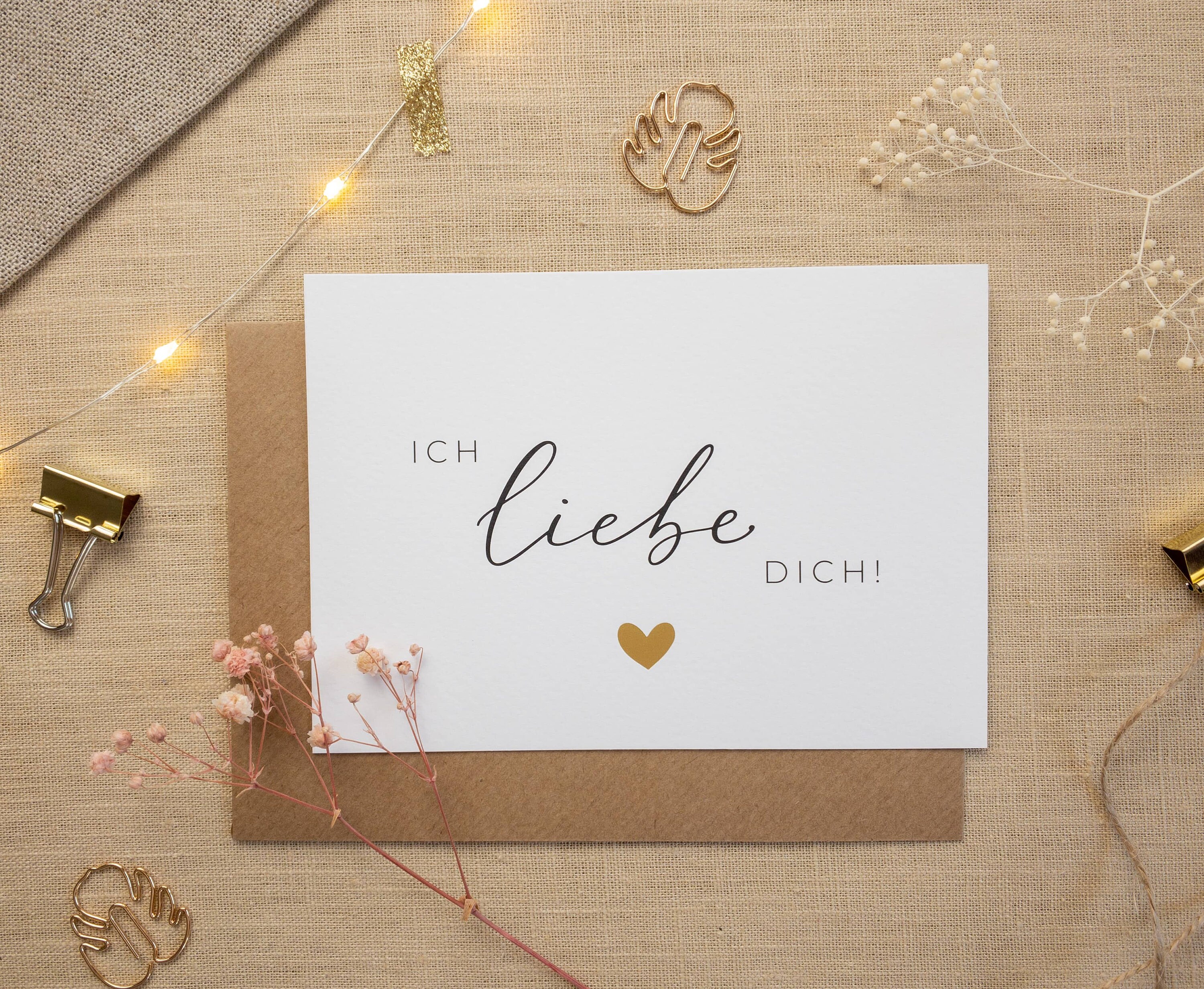 Ich liebe Dich Karte Hochzeitstag Geschenke für Frauen Ich | Etsy