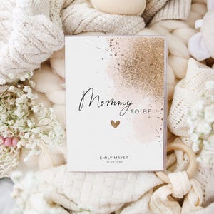 Mutterpasshülle personalisiert - Mommy to be mit Namen - Hülle Mutterpass