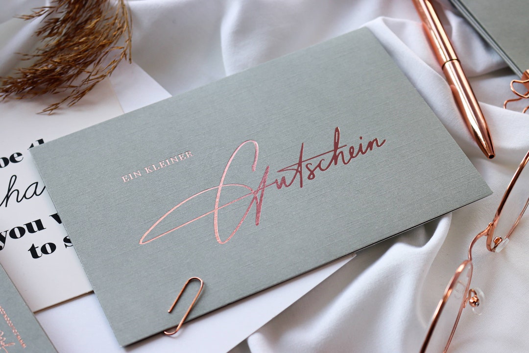 50 Blanko Gutscheine Zum Selbst Gestalten - Inklusive Aufsteller & Aufkleber