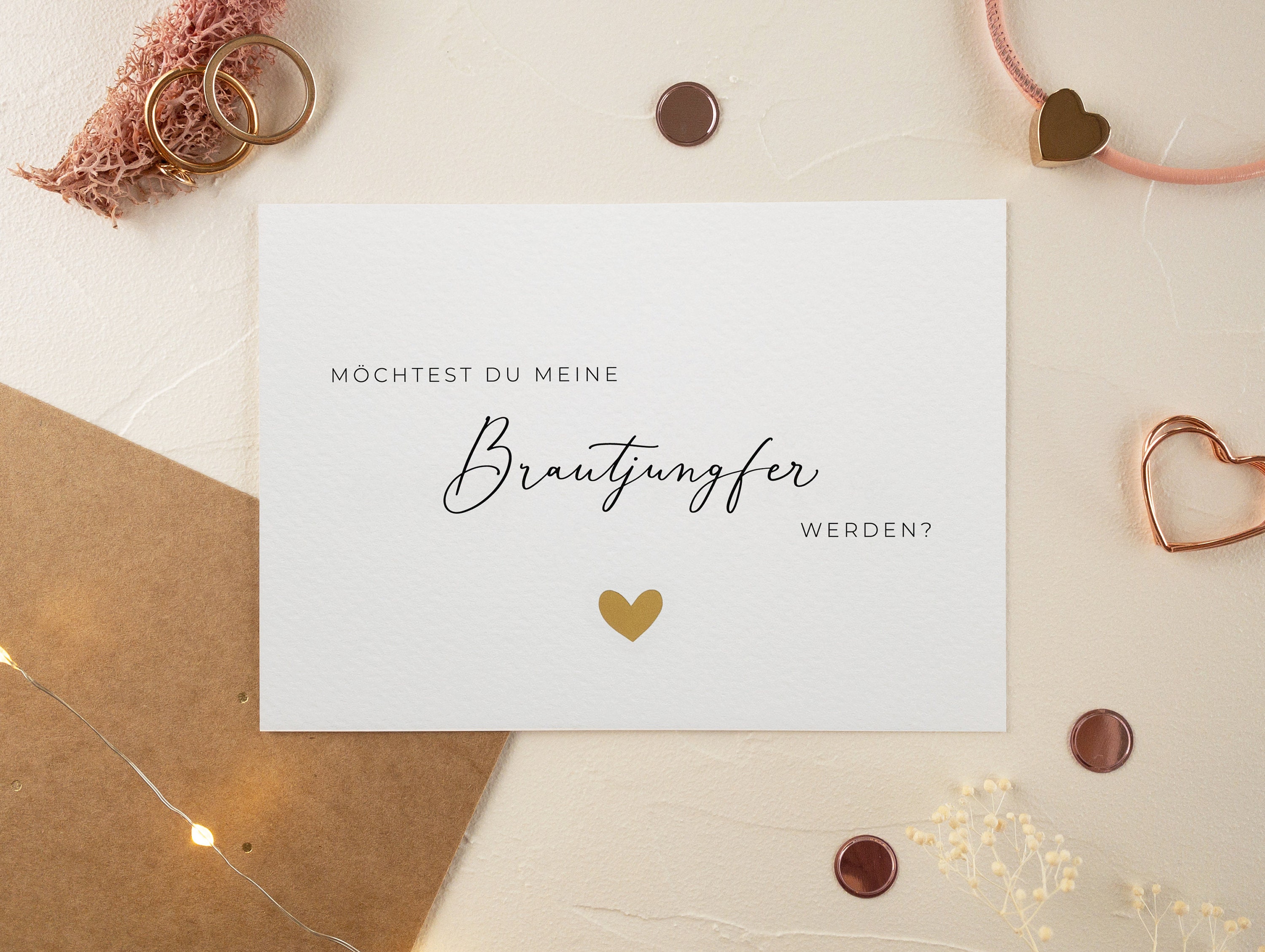 Brautjungfer fragen Karte Willst du meine Brautjungfer sein Etsy.de