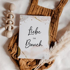 50 Meilensteinkarten Schwangerschaft - Meilensteine Schwangerschaft - Geschenk Schwangerschaft für Schwangere